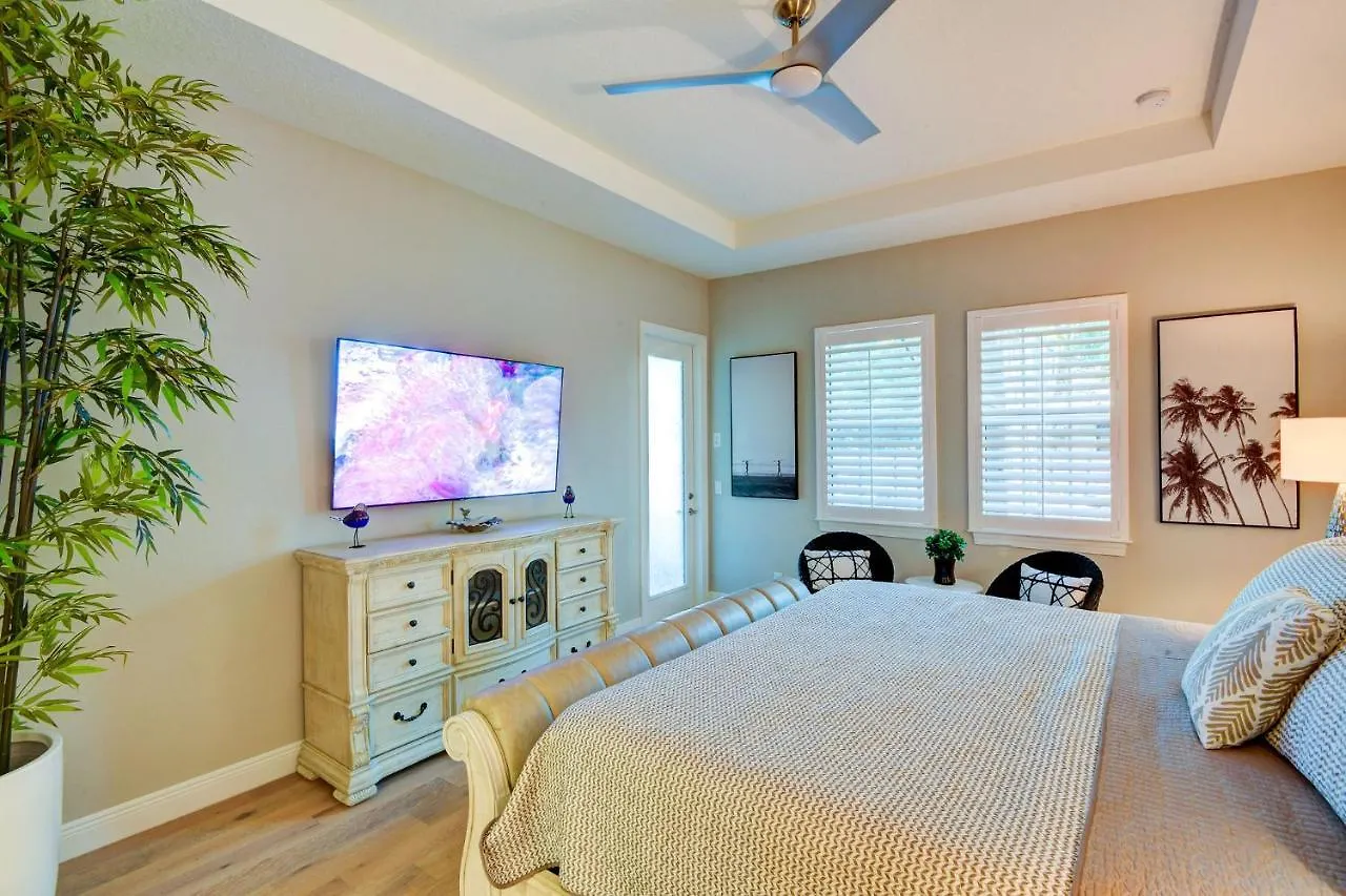 Vakantiehuis Luxury In Downtown Sarasota, Htd Pool/hot Tub *