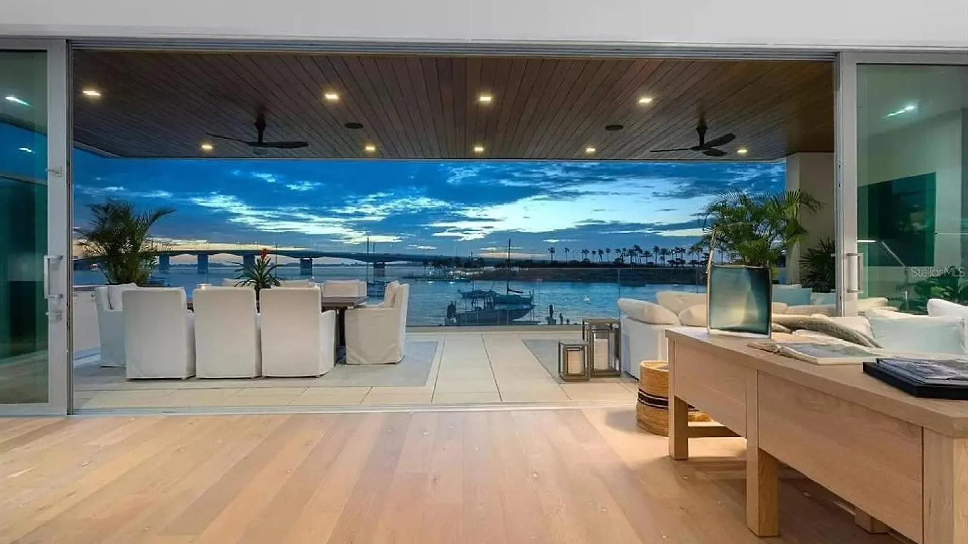 Modern Waterfront In