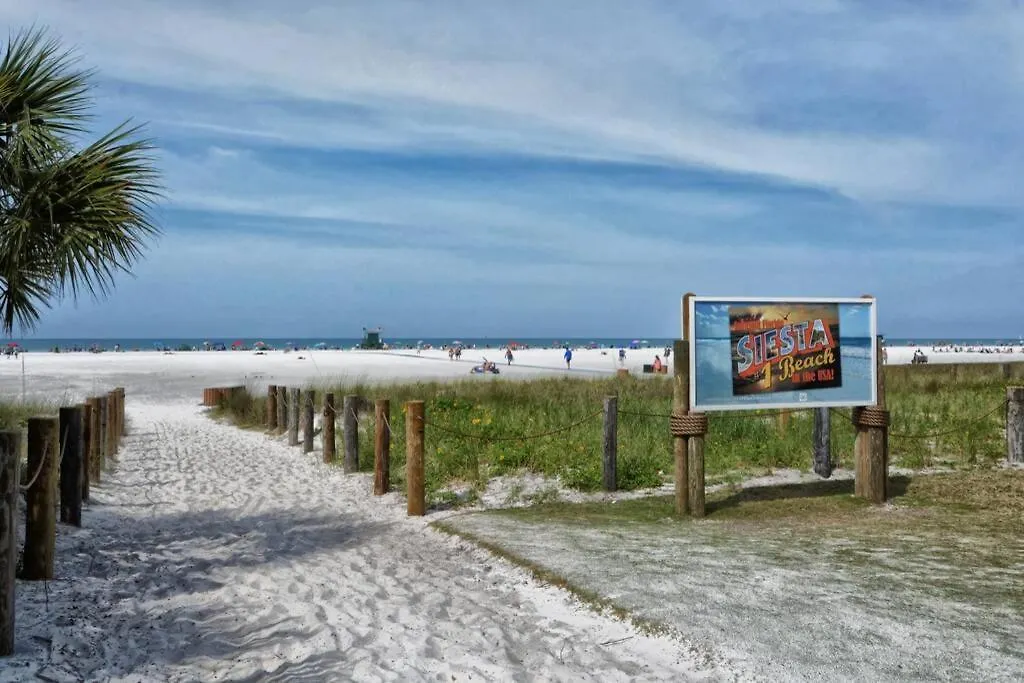Apartamento Siesta Key Village-suite #4: A Block To The Beach! Sarasota