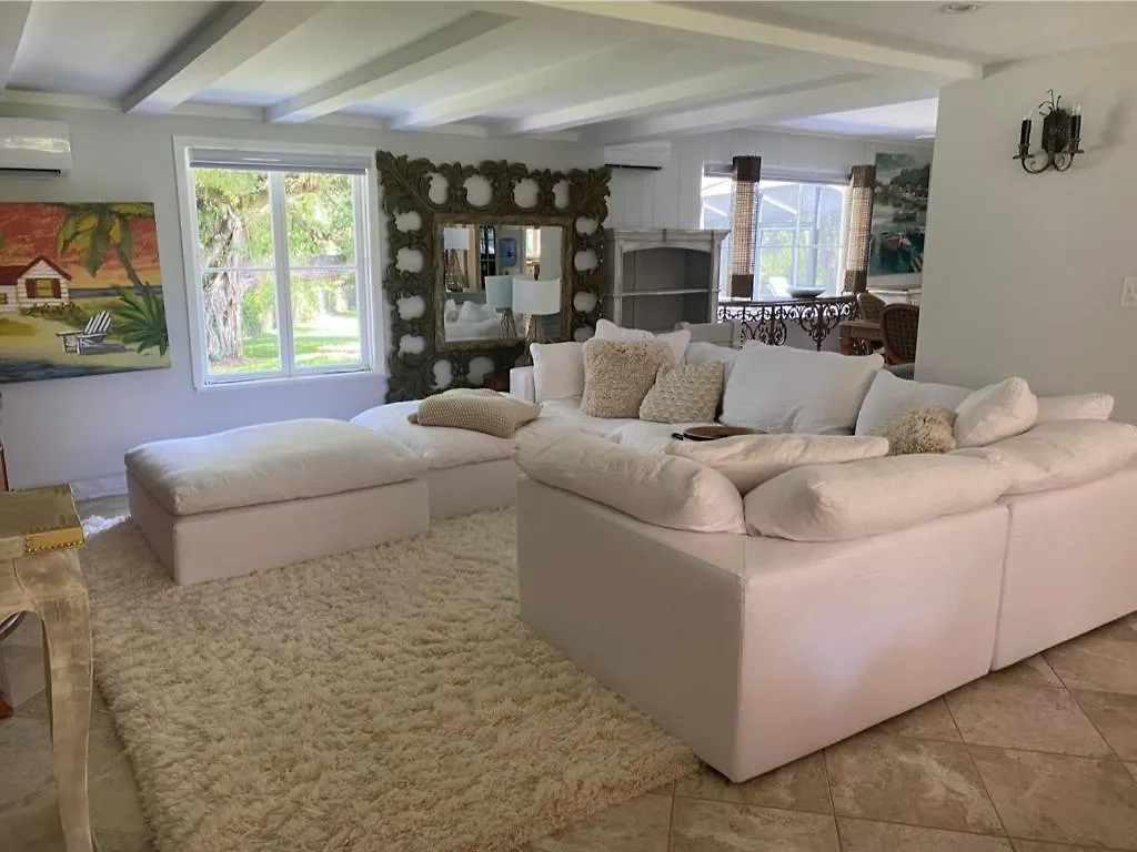 Siesta Key Waterfront Estate W Pool Privacy! *