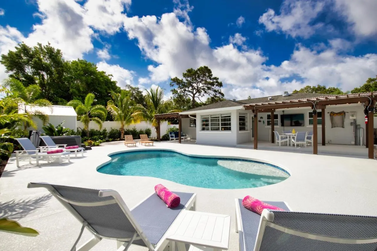 Tropical Oasis, Heated Pool, Hot Tub, Near Siesta Key * Sarasota