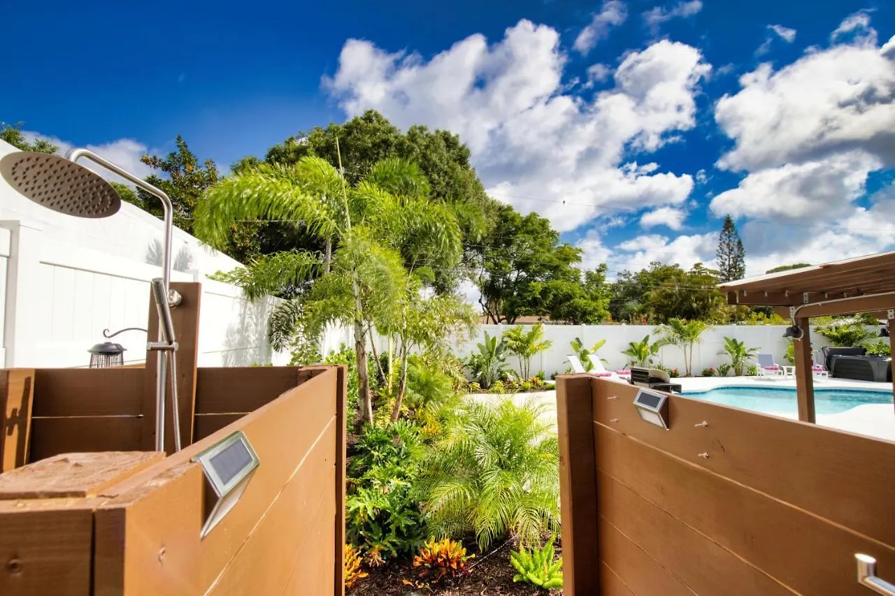 Tropical Oasis, Heated Pool, Hot Tub, Near Siesta Key *