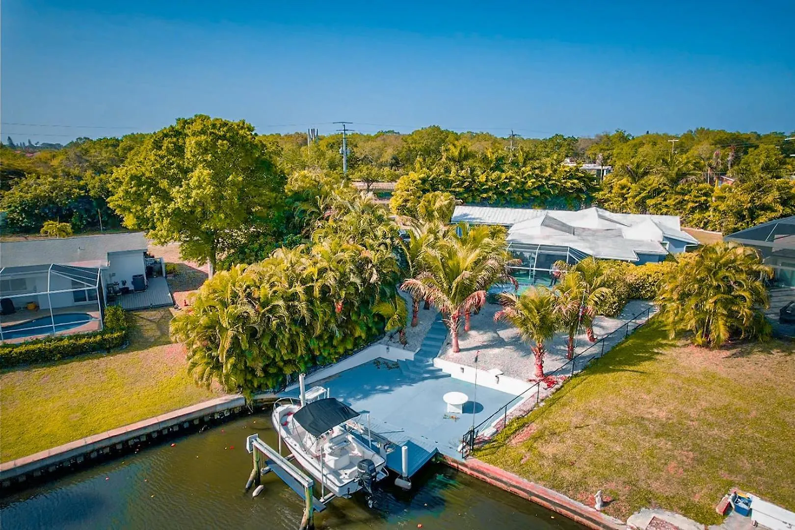 Phillipi Creek House With Boat Dock And Pool Holiday home *
