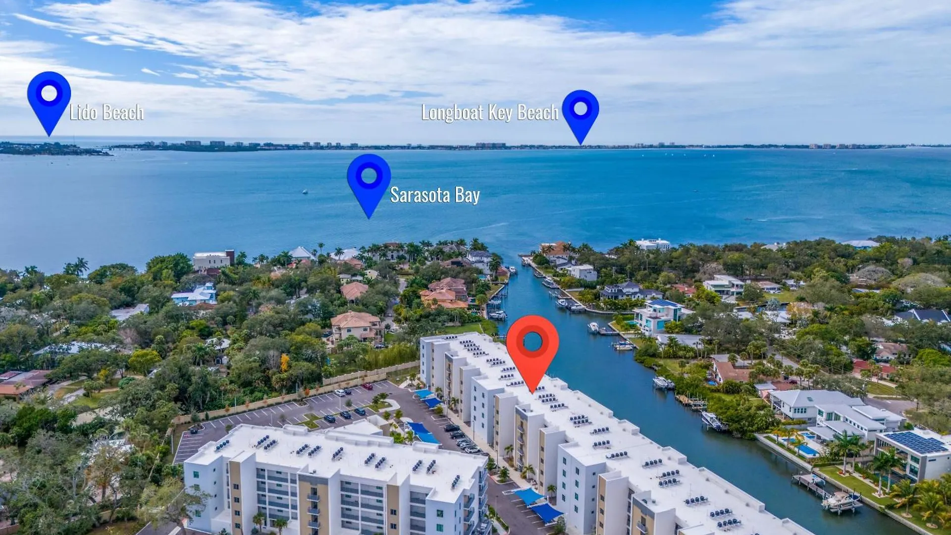 Apartment Waterside Retreat: Modern 2br, Mins To & Sarasota