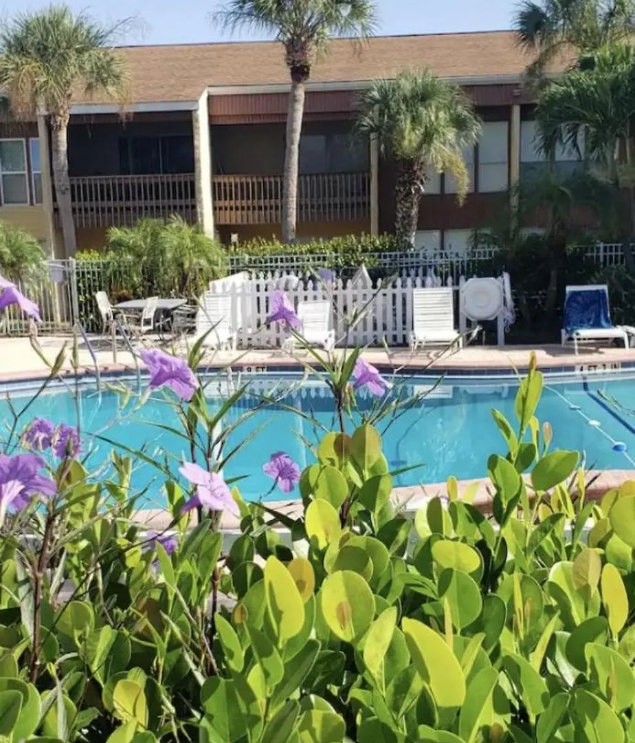 Modern 3bad2bath Condo, Ground Floor, With Backyard And Shared Heated Pool, 1 Min To Food , Shopping Plaza And 10 Min To Siesta * Sarasota