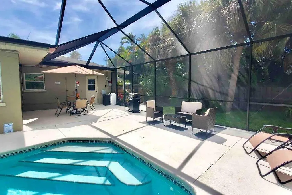 Holiday home Siesta Key Private Retreat -screened Pool Haven Sarasota