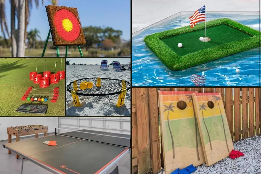 Fun 4Bd Saltwater Pool Oasis Games Near Beaches Holiday home Sarasota