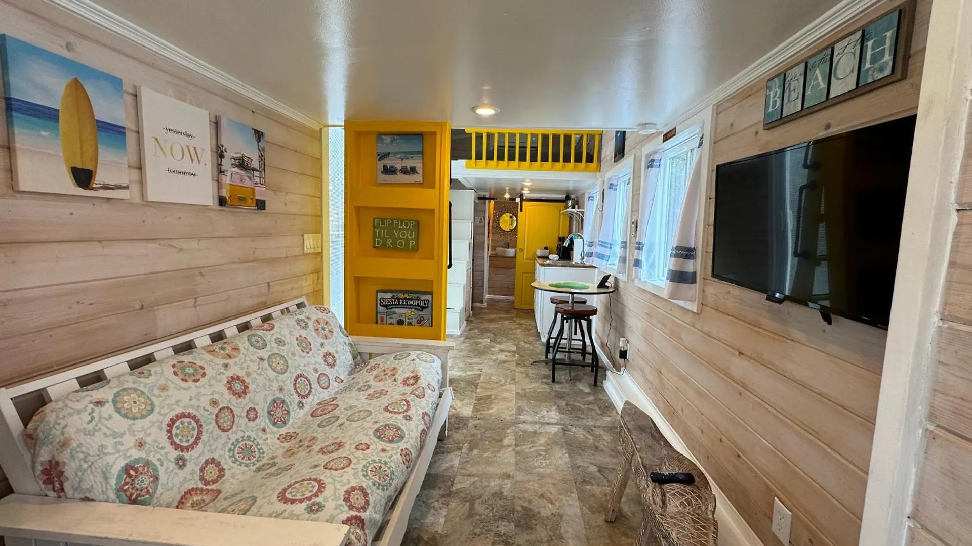 Tiny House - Yellow Lifeguard Stand *