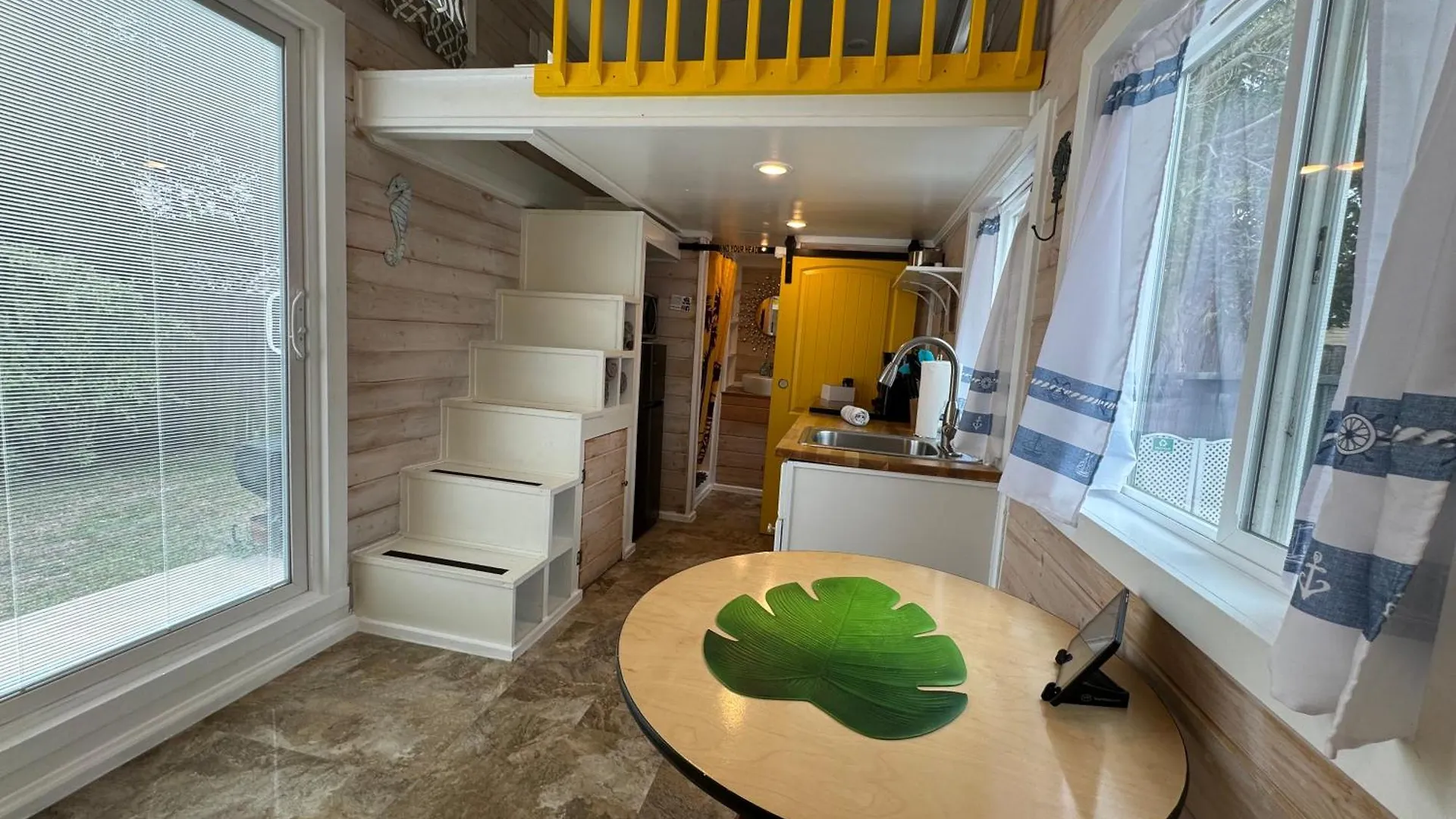 Tiny House - Yellow Lifeguard Stand *