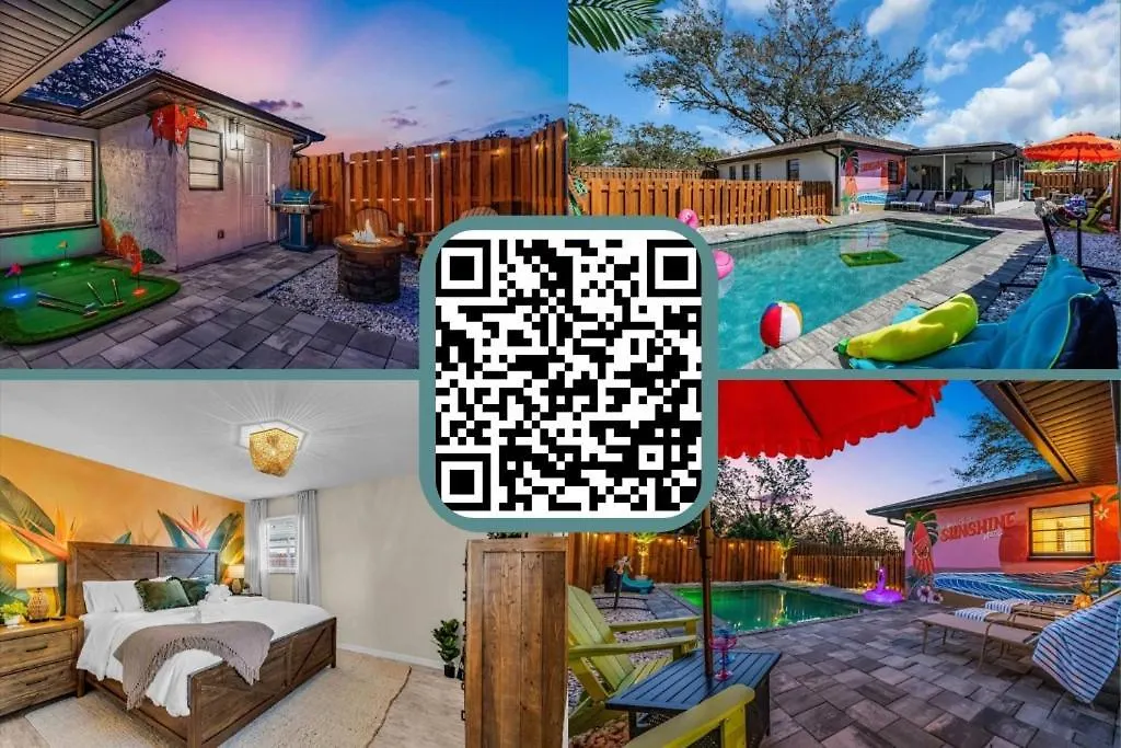 Fun 4Bd Saltwater Pool Oasis Games Near Beaches * Sarasota