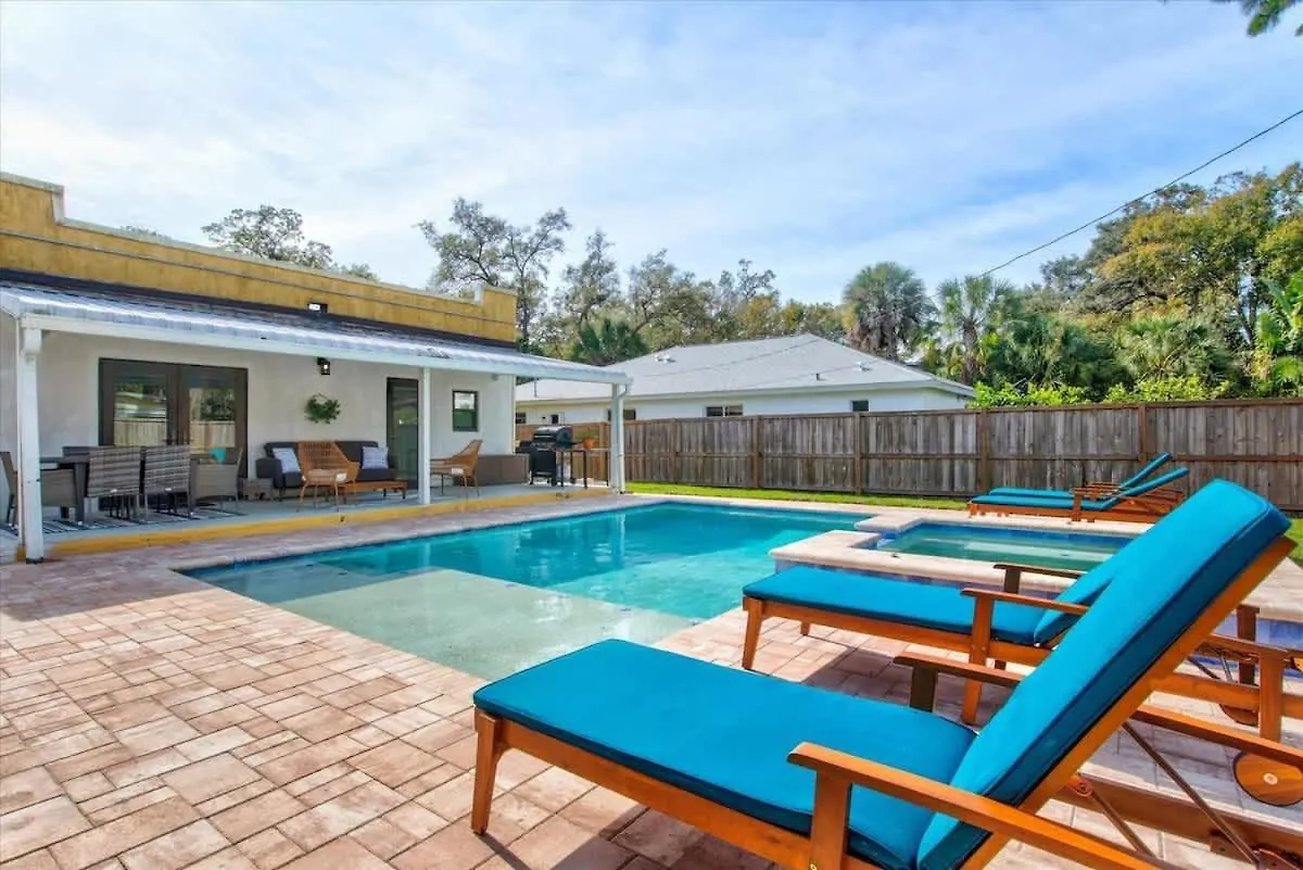 Palm Haven Heated Pool And Patio Near Downtown *
