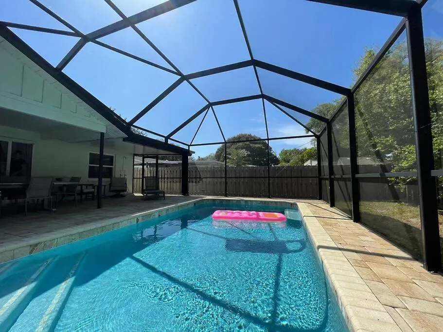 New England 3bd 2bt Heated Pool Close To Siesta Дом отдыха Сарасота