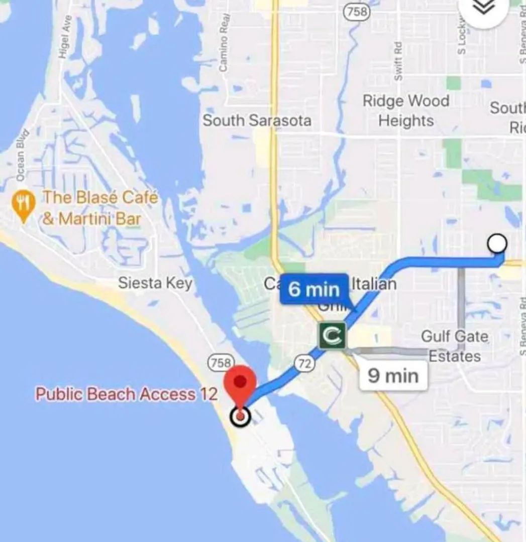 Apartment Boho Style 2bd 1 Bath Heated Pool, 6 Min Siesta Sarasota