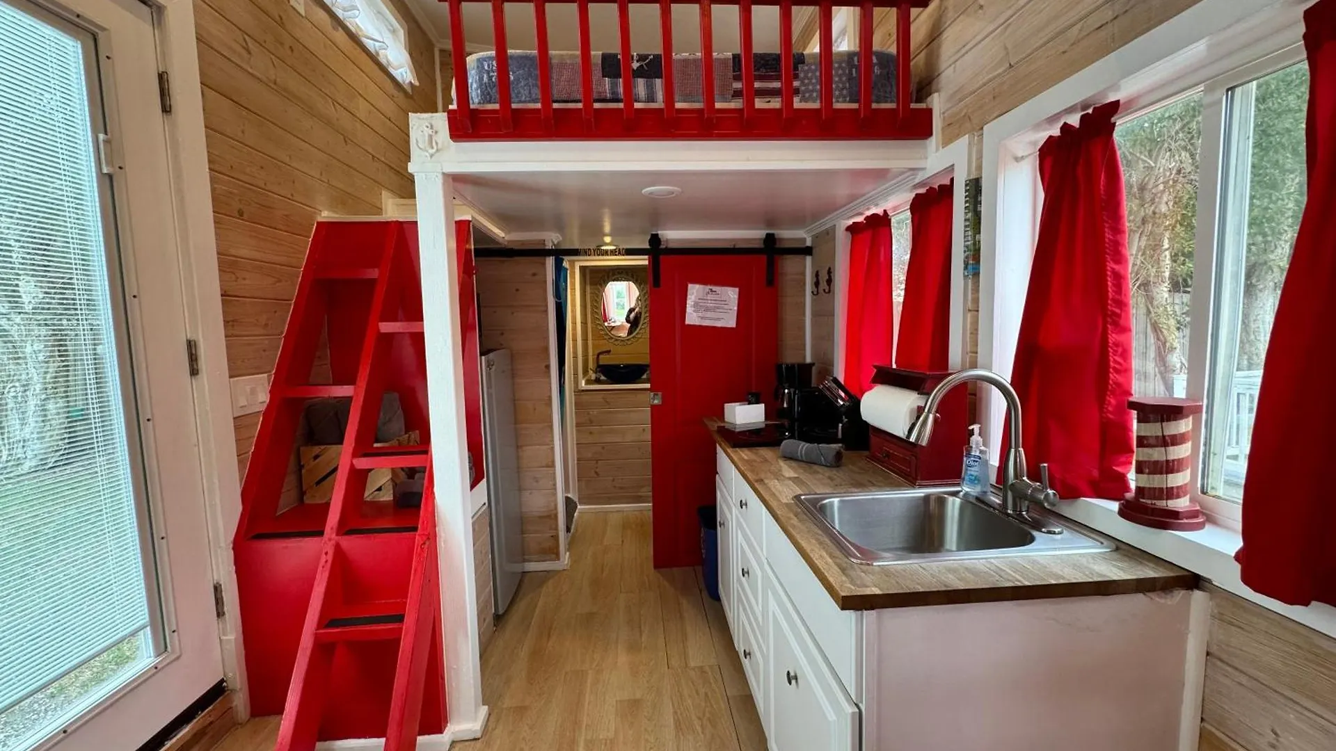 Tiny House - Red Lifeguard Stand Sarasota